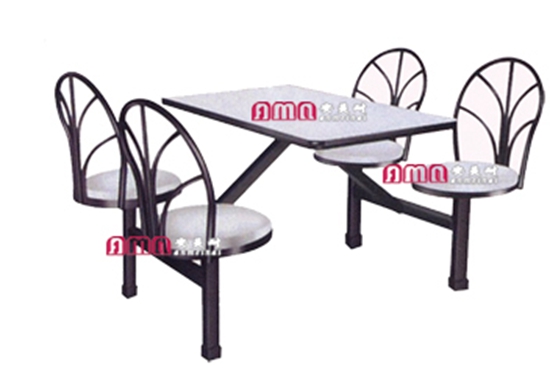 型号：ZZRS-11910 四位圆形餐桌椅120 60 78cm