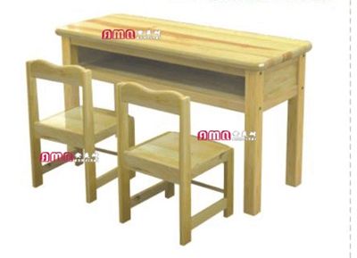 ZZRS-14612 原木两人桌 100-40-58cm
