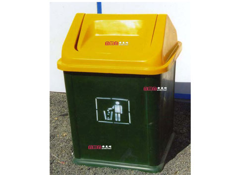 型号：ZZRS-5605  玻璃钢垃圾桶620 620 820mm