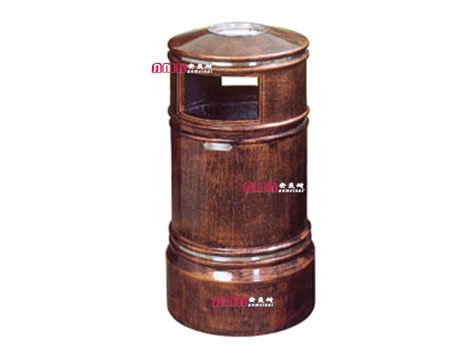 型号：ZZRS-5609 玻璃钢垃圾桶￠420 840mm