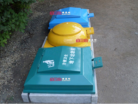 型号：ZZRS-5715 地埋垃圾桶
